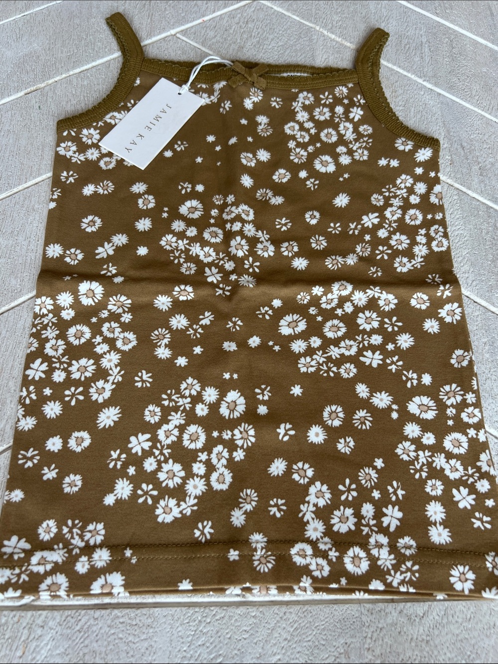 NWT Jamie Kay Daisy floral tank 5Y